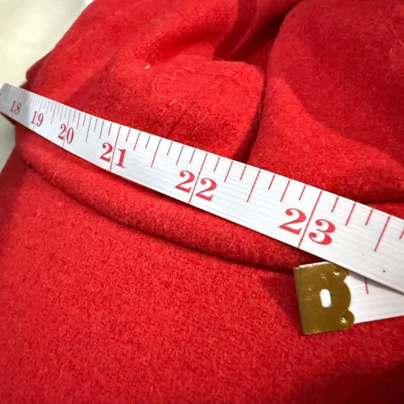 Red Raspberry Newsboy Hat - Picture 7 of 9